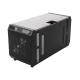 Consola Profesional para Monitoreo o Computo | Ranura para Base de Monitores | Microperforaciones | Luces LED Decorativas | Tomacorriente HTCM1U10C | Tapas Organizadoras de Cables | Niveladores | Rack para Montaje de Equipos | Ranura Pasaca