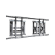 Soporte Estructural Modular para Pantallas | Altura Ajustable de 200 mm a 1600 mm | Ancho 600 mm | Profundidad 134 mm a 300 mm | Diseño Metálico| Compatible con Diferentes Tamaños de Pantallas |Soporta Formato Horizontal y Vertical.