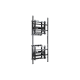 Soporte Estructural Modular para Pantallas | Altura Ajustable de 200 mm a 1600 mm | Ancho 600 mm | Profundidad 134 mm a 300 mm | Diseño Metálico| Compatible con Diferentes Tamaños de Pantallas |Soporta Formato Horizontal y Vertical.