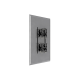 Soporte Estructural Modular para Pantallas | Altura Ajustable de 200 mm a 1600 mm | Ancho 600 mm | Profundidad 134 mm a 300 mm | Diseño Metálico| Compatible con Diferentes Tamaños de Pantallas |Soporta Formato Horizontal y Vertical.