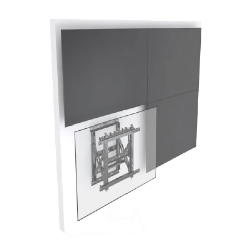 Soporte Modular de Pared para Videowall | Pop Out | Peso Máx. Sopotado 50 Kg | Soporta Formato Horizontal y Vertical. Soporte Modular de Pared para Videowall | Pop Out | Peso Máx. Sopotado 50 Kg | Soporta Formato Horizontal y Vertical.