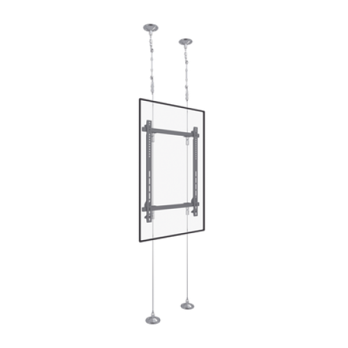 Montaje Cableado de Acero| Suelo a Techo| Capacidad Máx. de Carga 30kg| Para Pantallas de 32