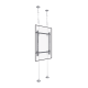 Montaje Cableado de Acero| Suelo a Techo| Capacidad Máx. de Carga 30kg| Para Pantallas de 32
