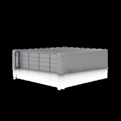 ENVR UniFi Enterprise con Soporte para hasta 210 Cámaras HD, 140 Cámaras 2K o 70 Cámaras 4K, con UniFi Protect & Access, 1 Puerto RJ45 10G, 2 Puertos SFP+ 10G y 16 Bahías para Discos Duros
