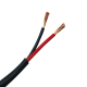 Bobina de 152 Metros (500 Pies) / 16AWG 2 Conductores / Cable Profesional de ALTA FIDELIDAD 100% Cobre / Exterior / Direct Burial / Color Negro / Para Aplicaciones de Audio, Control de Acceso y Automatización
