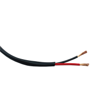 Bobina de 152 Metros (500 Pies) / 18AWG 2 Conductores / Cable Profesional de ALTA FIDELIDAD 100% Cobre / Exterior / Direct Burial / Color Negro / Para Aplicaciones de Audio, Control de Acceso y Automatización