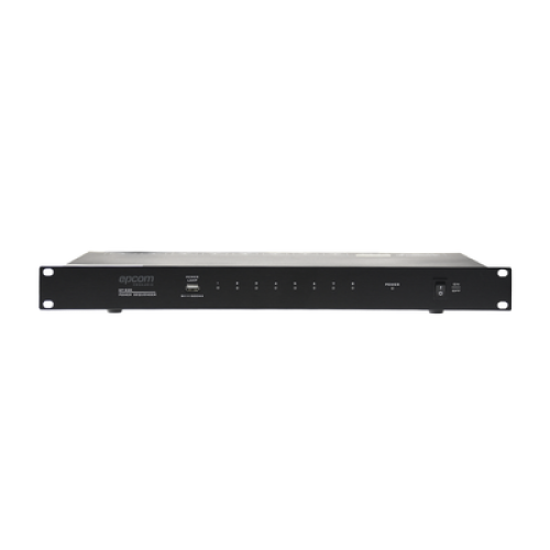 Secuenciador de Potencia | 8 Salidas | Delay de activación de 1 segundo | Recomendado para rack de amplificación, Videowall, o equipos de alta potencia.