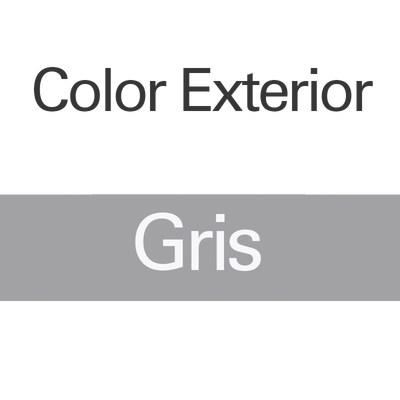 Bobina de Cable de 305 Metros (1000 Pies) Cat5e, Aleación de Cobre y Aluminio (CCA), Color Gris, Uso Interior