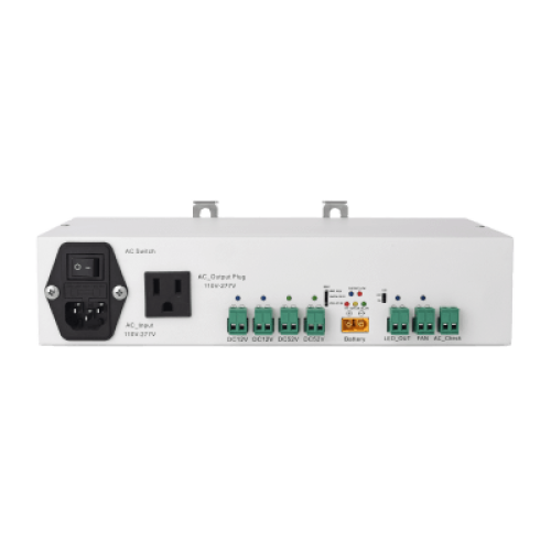 Fuente de alimentación con salida de 52 V @ 3A, 12 V @ 5A con capacidad de respaldo Fuente de alimentación con salida de 52 V @ 3A, 12 V @ 5A con capacidad de respaldo