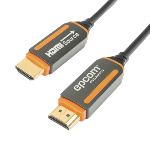 Cable HDMI de Fibra Óptica de 30 Metros (98.43 Pies) | Alta Definición | Versión 2.0 | Alta Velocidad 18Gbps | 4K@60Hz | HDCP 2.2 | Resistente a EMI y RFI Cable HDMI de Fibra Óptica de 30 Metros (98.43 Pies) | Alta Definición | Versión 2.0 | Alta Velocidad 18Gbps | 4K@60Hz | HDCP 2.2 | Resistente a EMI y RFI