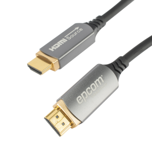 Cable HDMI de Fibra Óptica de 15 Metros (49.21 Pies) | Alta Definición | Versión 2.1 | Alta Velocidad 18Gbps | 8K@60Hz | HDCP 2.2 | Resistente a EMI y RFI