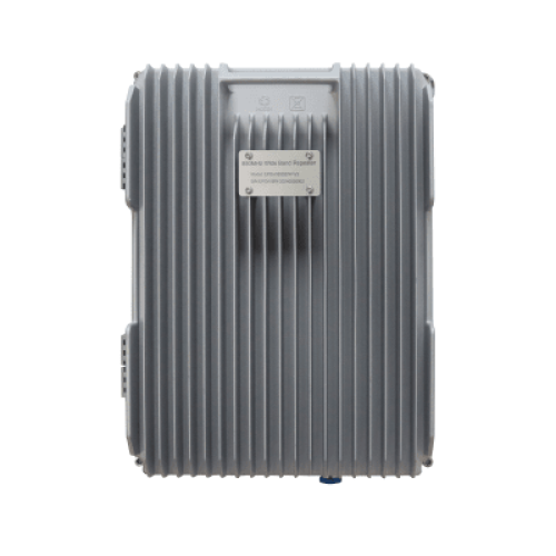 COBERTURA DE HASTA 5 km / Amplificador de Señal Celular / Banda 5, 850 MHz / 20 Watts de Potencia / Banda Ancha Multioperador / Protección Autoexcitación / Monitoreo USB / Gabinete IP65.