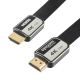 Cable HDMI de 5 Metros (16.40 Pies) | Alta Definición | Versión 2.0 | Alta Velocidad 18Gbps | 4K@60Hz | Conectores Chapados en Oro | Tipo Plano