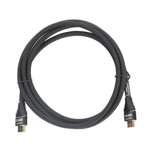 Cable HDMI de 1.8 Metros (5.91 Pies) | Alta Definición | Longitud | Versión 2.0 | Alta Velocidad 18Gbps | 4K@60Hz | Conectores Chapados en Oro | Tipo Redondo