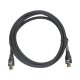 Cable HDMI de 1.8 Metros (5.91 Pies) | Alta Definición | Longitud | Versión 2.0 | Alta Velocidad 18Gbps | 4K@60Hz | Conectores Chapados en Oro | Tipo Redondo