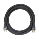 Cable HDMI de 3 Metros (9.84 Pies) | Alta Definición | Longitud | Versión 2.0 | Alta Velocidad 18Gbps | 4K@60Hz | Conectores Chapados en Oro | Tipo Redondo