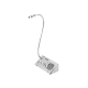 Sistema de Intercomunicación | Ideal para Ventanillas | Audio de voz de dos vías | 12V/1A 2W | Micrófono Interior + Micrófono Exterior