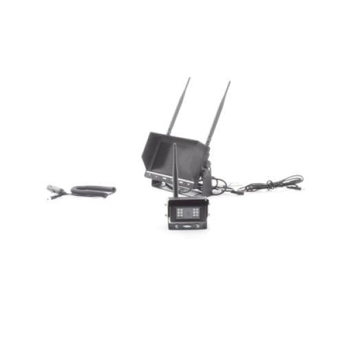 Sistema Profesional Inalámbrico de Cámara de Reversa Infrarroja y Monitor de 7