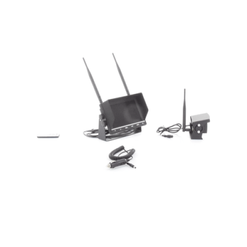 Sistema Profesional Inalámbrico de Cámara de Reversa Infrarroja y Monitor de 7