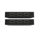 Switch HDMI 5x1 | 18Gbps | 4K@60Hz | YCbCr 4:4:4 | HDR, Dolby Vision y HLG | Soporte 3D | Conmutación Automática y Manual | Diseño Compacto