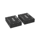 Extensor HDMI | Soporta KVM | Transmisión hasta 100 m | Cable CAT6 |  1080P@60Hz | Copia EDID automática | Sin compresión ni retraso | PoC