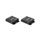 Kit Extensor HDMI | 4K30 hasta 100m | Cat6 | Transmisión sin Compresión | Soporta PoC Bidireccional | EDID y Audio 5.1CH