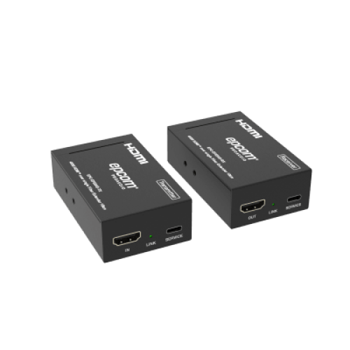 Extensor HDMI sobre Fibra Óptica | Resolución 4K2K@60Hz | Monomodo | 4:4:4 | Ancho de Banda 18 Gbps | Distancia hasta 10 km | HDCP 2.2 | HDR10+ Dolby Vision | Audio 7.1CH 