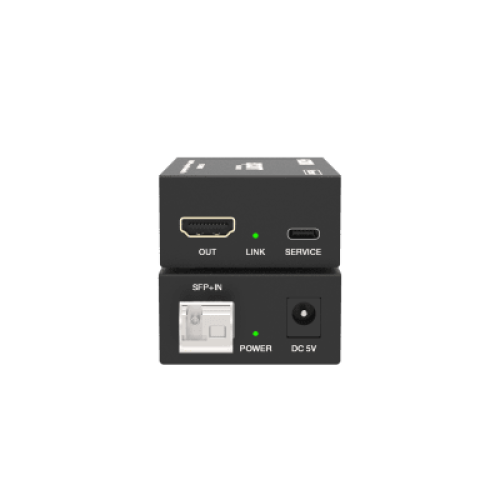 Extensor HDMI sobre Fibra Óptica | Resolución 4K2K@60Hz | Monomodo | 4:4:4 | Ancho de Banda 18 Gbps | Distancia hasta 10 km | HDCP 2.2 | HDR10+ Dolby Vision | Audio 7.1CH 