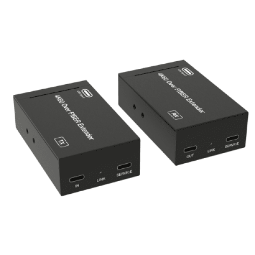 Extensor USB-C 4K60 sobre fibra única hasta 10 km Extensor USB-C 4K60 sobre fibra única hasta 10 km