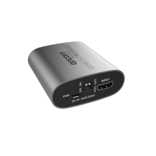 Extractor eARC HDMI | 18 Gbps | Audio Digital | Compatibilidad 4K HDR | Diseño Compacto