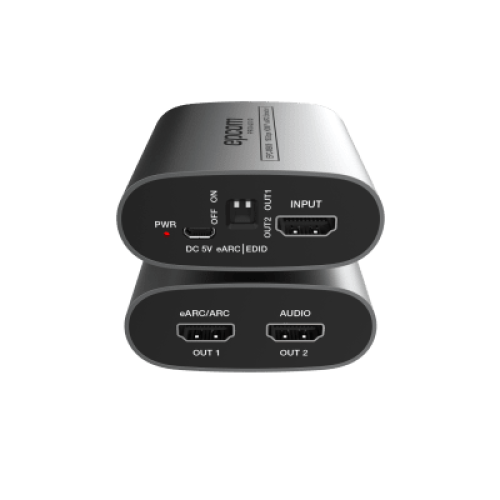 Extractor eARC HDMI | 18 Gbps | Audio Digital | Compatibilidad 4K HDR | Diseño Compacto