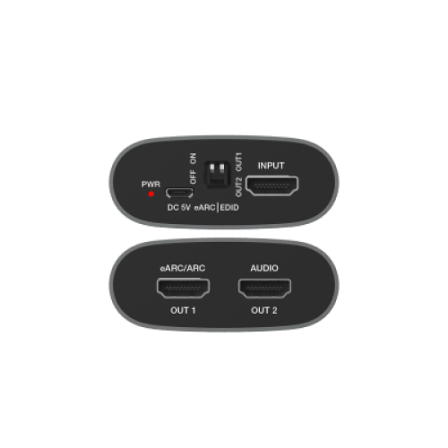 Extractor eARC HDMI | 18 Gbps | Audio Digital | Compatibilidad 4K HDR | Diseño Compacto