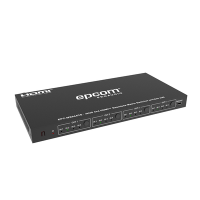 Matriz de Video HDMI 4x4 | Ancho de Banda 10.2 Gbps | Resolución 4K@30Hz | Escalado a 1080P, 720P, 1920x1200, 4K30 | Modos Matriz y Video Wall | Control RS-232 y Remoto Infrared Matriz de Video HDMI 4x4 | Ancho de Banda 10.2 Gbps | Resolución 4K@30Hz | Escalado a 1080P, 720P, 1920x1200, 4K30 | Modos Matriz y Video Wall | Control RS-232 y Remoto Infrared