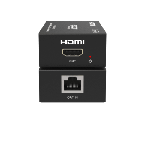 Splitter HDMI 1x2 | 4K@60Hz a 60m | 4K@30Hz a 70m | Cable Cat6 | EDID | HDCP 2.2 | Salida Loop