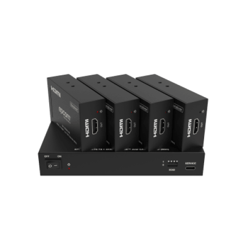Splitter Extensor 1x4 | 4K@60Hz a 60m | 4K@30Hz a 70m | Cable Cat6 | EDID | HDCP 2.2 | Salida Loop Splitter Extensor 1x4 | 4K@60Hz a 60m | 4K@30Hz a 70m | Cable Cat6 | EDID | HDCP 2.2 | Salida Loop