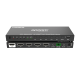 Multivisor HDMI 4x1 | 4K@30Hz | Vista Cuádruple | Cambio Automático/Manual | Control IR Multivisor HDMI 4x1 | 4K@30Hz | Vista Cuádruple | Cambio Automático/Manual | Control IR