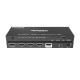 Switch HDMI 4x1 | 8K@60Hz 4:2:0 | 48 Gbps | ARC/eARC | Extracción de Audio | Gestión EDID | Control CEC 