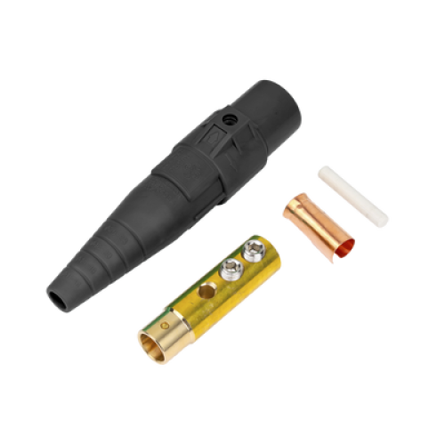 Conector Camlock Hembra / 400 Amperes / AC 600V / Abrazadera Compresión / Plástico Ingeniería / Varios Colores / Cable 2/0 AWG a 4/0 AWG