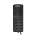 Regulador de Voltaje 1000 VA-500 W /  4 Contactos con AVR / 4 Contactos con Supresor de Picos / Protección RJ11