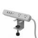 Multicontacto con Montaje para Escritorio / Carga Rápida para 65 W / 2 x Nema 5-15P / 3 x USB-A (5V @3A) / 1 x USB-C (65W)