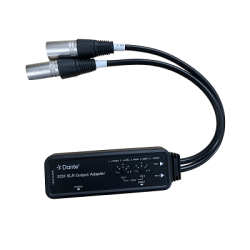 Extensor de Audio Dante® 2CH XLR Output Adapter | Entrada Digital Dante® | Salida XLR Balanceada/No Balanceada | Latencia Configurable 1-5ms | HDMI 1.4 | HDCP 1.4 | PoE IEEE802.3af | USB-C | Transmisión 100m Extensor de Audio Dante® 2CH XLR Output Adapter | Entrada Digital Dante® | Salida XLR Balanceada/No Balanceada | Latencia Configurable 1-5ms | HDMI 1.4 | HDCP 1.4 | PoE IEEE802.3af | USB-C | Transmisión 100m