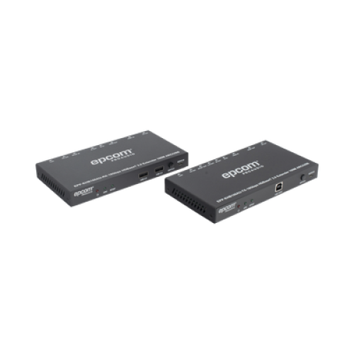 Kit Extensor HDMI | 4K2K@60HZ | HDR 4:4:4 | HDBaseT | 100M | Salida de Audio | HDCP 2.2 | IR Bidireccional | Admite la función USB KVM