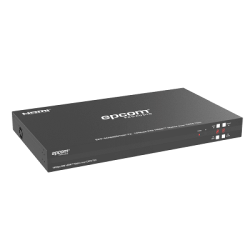 Matriz HDMI 8x8 | 4K@60Hz 4:4:4 | 8 Salidas HDMI + 8 CAT | Extensión hasta 70 m | Audio HD | Control IR/LAN/RS-232/Web GUI Matriz HDMI 8x8 | 4K@60Hz 4:4:4 | 8 Salidas HDMI + 8 CAT | Extensión hasta 70 m | Audio HD | Control IR/LAN/RS-232/Web GUI