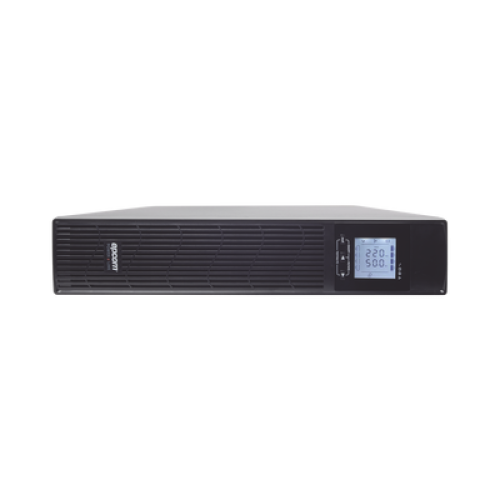 UPS de 3000VA/2700W / Topología On-Line Doble Conversión con Baterías Internas / Entrada y Salida de 120 Vca / Clavija de Entrada NEMA L5-30P / Pantalla LCD Configurable / Formato Rack/Torre 
