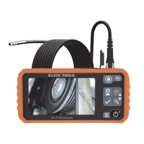 Dual Cámara Boroscopio Pro 5.5mm 720p USB-C/Wi-Fi, y LCD 4.3