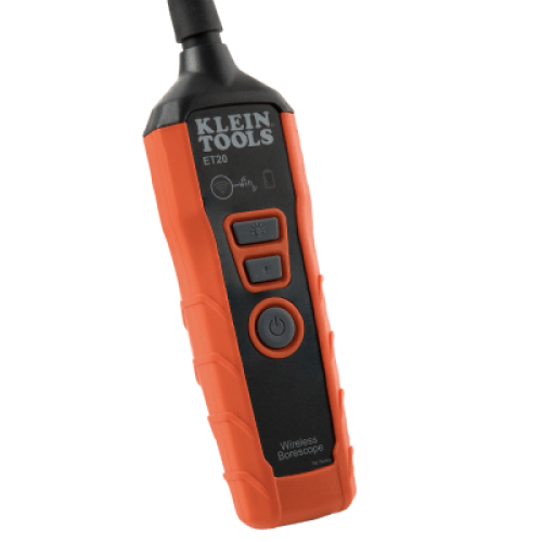 Boroscopio Habilitado por WiFi / Cámara de 9mm / Alcance WiFi 9m / Compatible con Android y iOS / IP67 / 640x480 px / Cuello de Cisne 1.8m / LED Ajustables