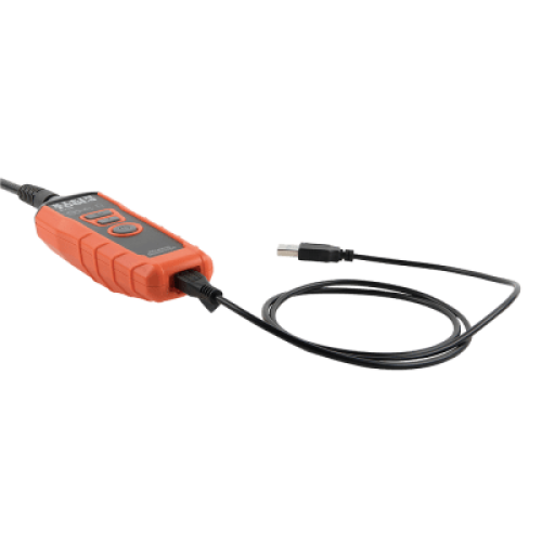 Boroscopio Habilitado por WiFi / Cámara de 9mm / Alcance WiFi 9m / Compatible con Android y iOS / IP67 / 640x480 px / Cuello de Cisne 1.8m / LED Ajustables