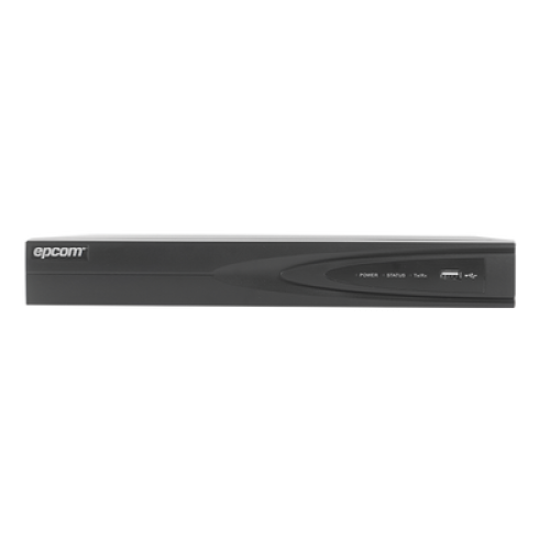 DVR 2 Megapixel / 4 Canales TURBOHD + 1 Canal IP / 1 Bahía de Disco Duro / H.264+ / 1 Canal de Audio / Vídeoanálisis