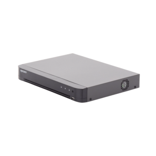 DVR 16 Canales TurboHD + 8 Canales IP / 5 Megapixel Lite - 3K Lite / Acusense (Evita Falsas Alarmas) / Audio por Coaxitron / 1 Bahía de Disco Duro / H.265+ / Salida de Video en Full HD