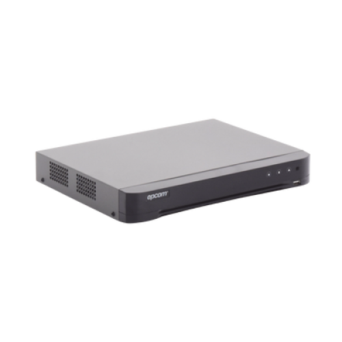 DVR 16 Canales TurboHD + 8 Canales IP / 5 Megapixel Lite - 3K Lite / Acusense (Evita Falsas Alarmas) / Audio por Coaxitron / 1 Bahía de Disco Duro / H.265+ / Salida de Video en Full HD